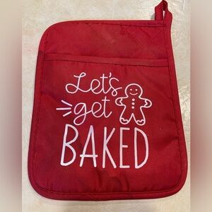 Gingerbread Man Pot Holder